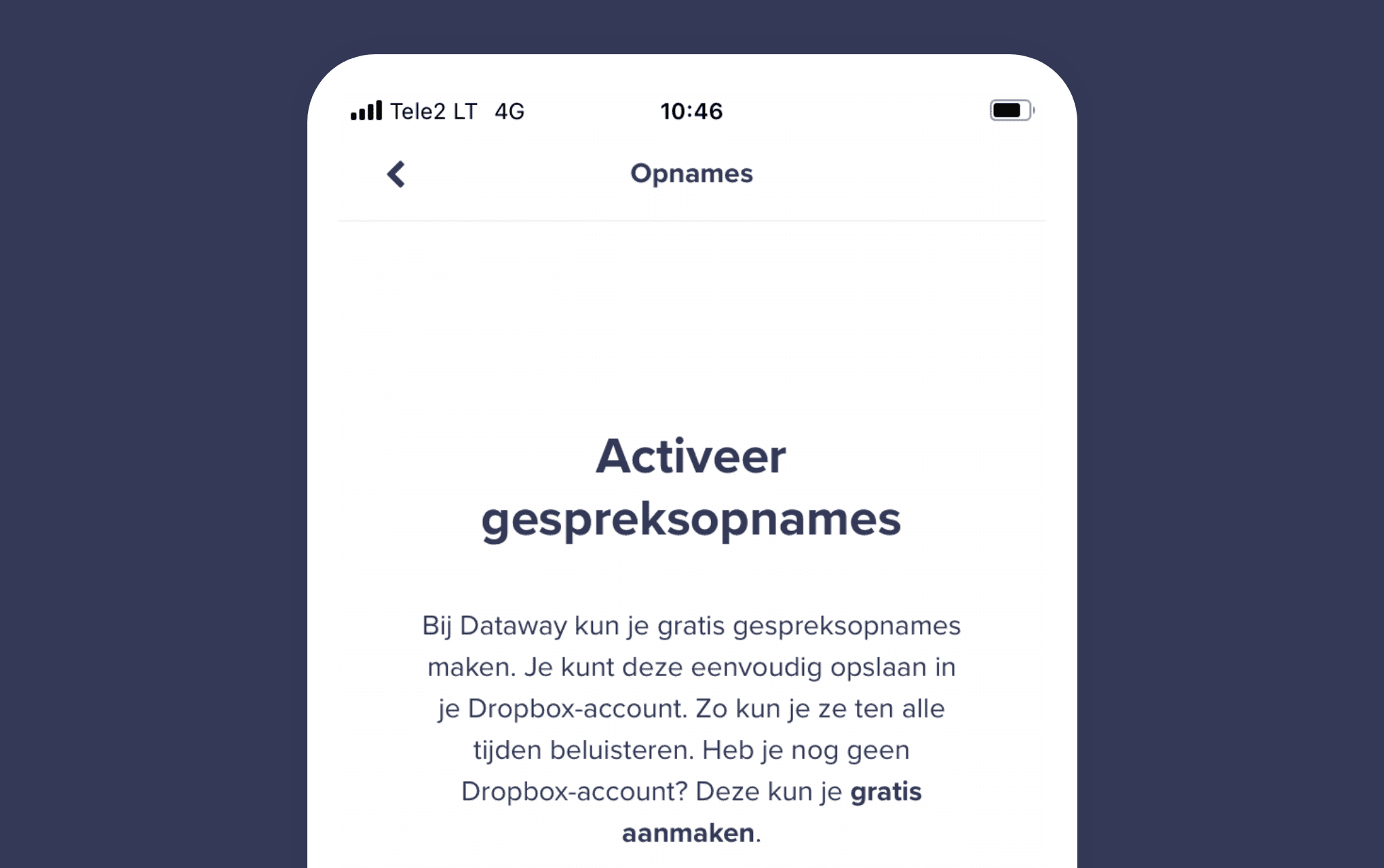 Beluister gespreksopnames